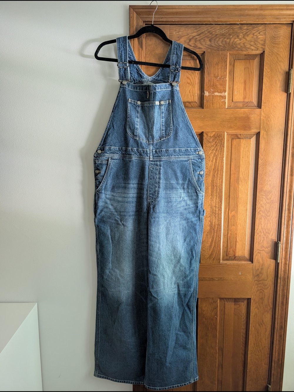 Lee Women's Classic Blue Denim Overalls